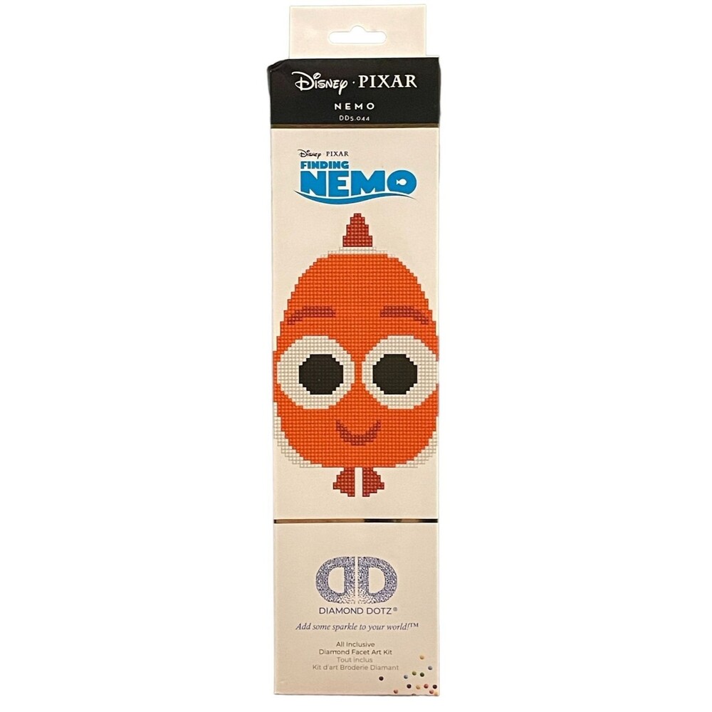 Large Nemo Disney Pixar Finding Nemo Diamond Dotz Craft Kit 11.8" x 13.8"